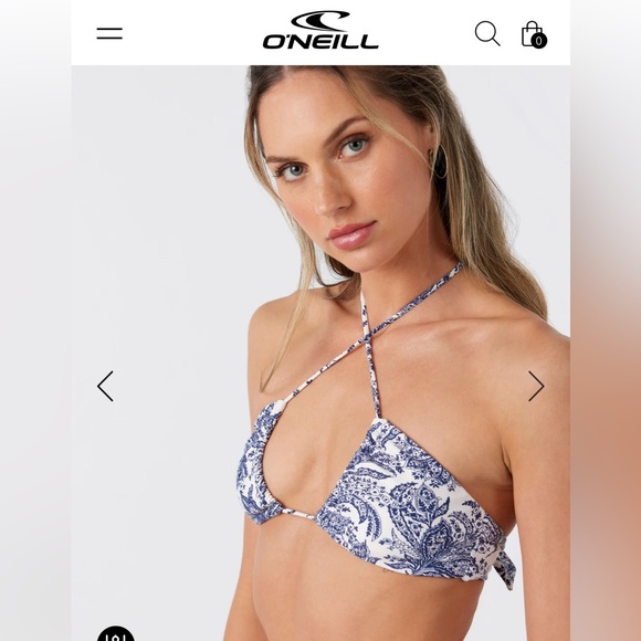 O’NEILL OLIVIA EMBRY HALTER TOP - Picture 8 of 10